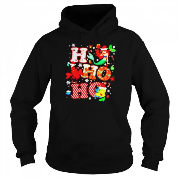 Ho Ho Ho The Little Mermaid Classic Mens T-shirt - Image 6