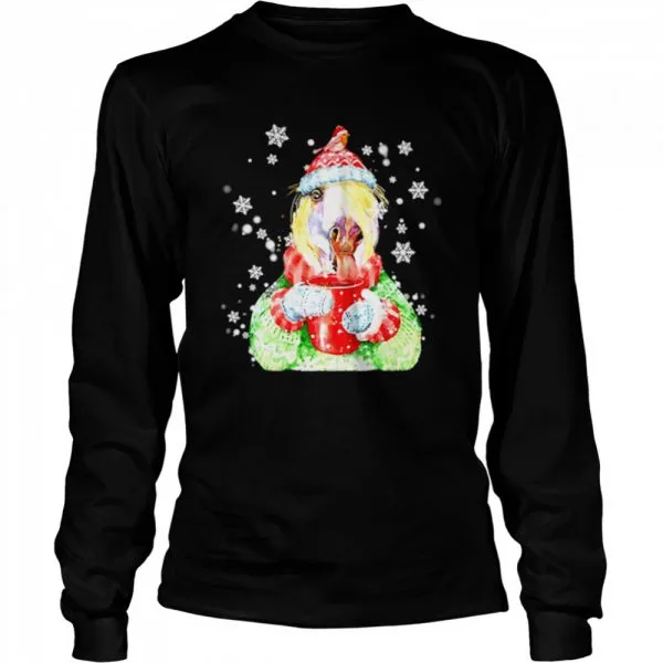 Horse Warm Winter Christmas Gift For Farm Lover Classic Mens T-shirt - Image 4