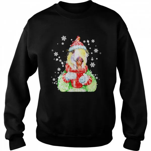 Horse Warm Winter Christmas Gift For Farm Lover Classic Mens T-shirt - Image 5