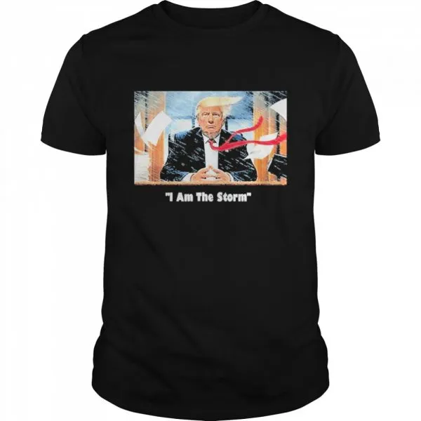 I Am The Trump Storm Classic Mens T-shirt - Image 2