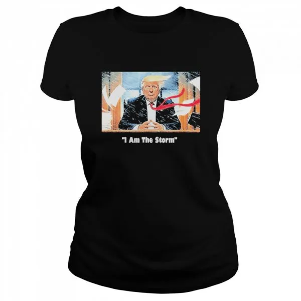 I Am The Trump Storm Classic Mens T-shirt - Image 3
