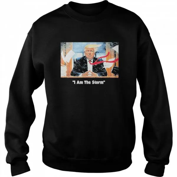 I Am The Trump Storm Classic Mens T-shirt - Image 5