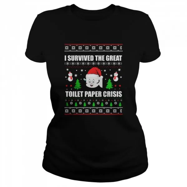 I Survived The Great Toilet Paper Crisis Christmas shirt - Image 2