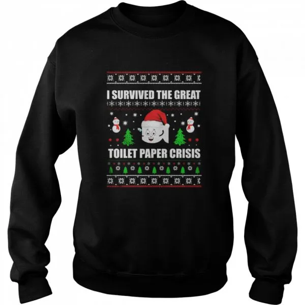 I Survived The Great Toilet Paper Crisis Christmas shirt - Image 4