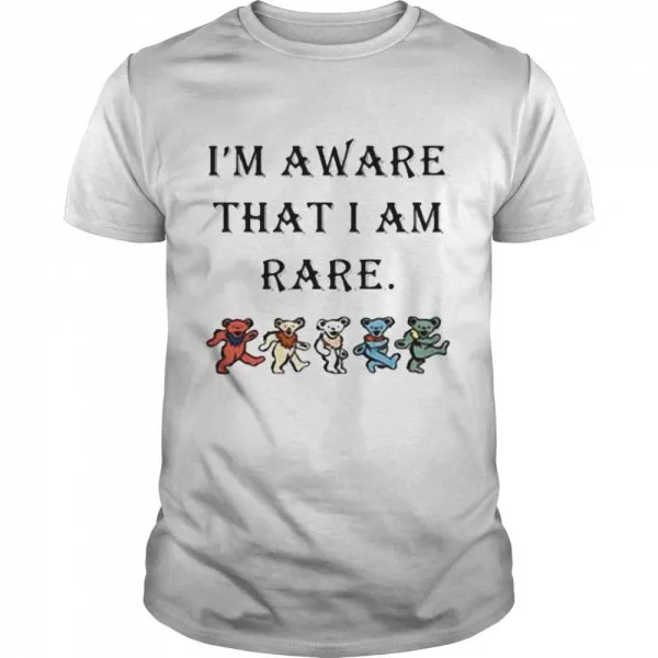 Im Aware That A Am Rare The Beatle Dancing Bear shirt