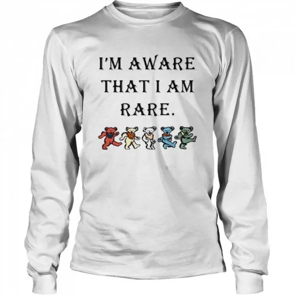 Im Aware That A Am Rare The Beatle Dancing Bear shirt - Image 3