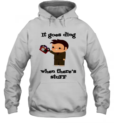 It Goes Ding When Theres Stuff T-Shirt Classic Mens T-shirt - Image 6