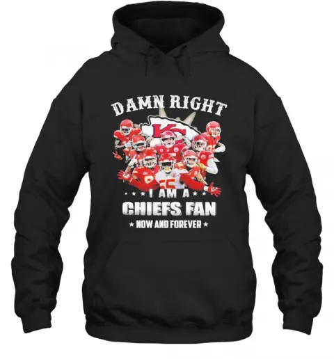 Kansas City Chiefs Damn Right I Am A Chiefs Fan Now And Forever T-Shirt Classic Mens T-shirt - Image 6