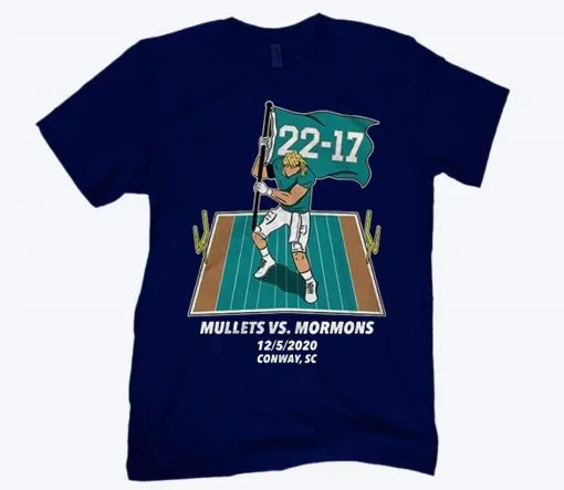 MULLETS VS MORMONS OFFICIAL TSHIRT - Image 2