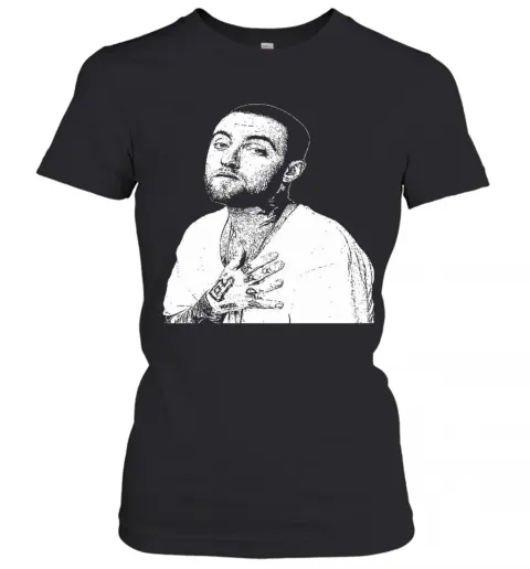 Mac Miller Kids Faces Best Day Ever The Divine Feminine Rap Awesome T-Shirt Classic Mens T-shirt - Image 3