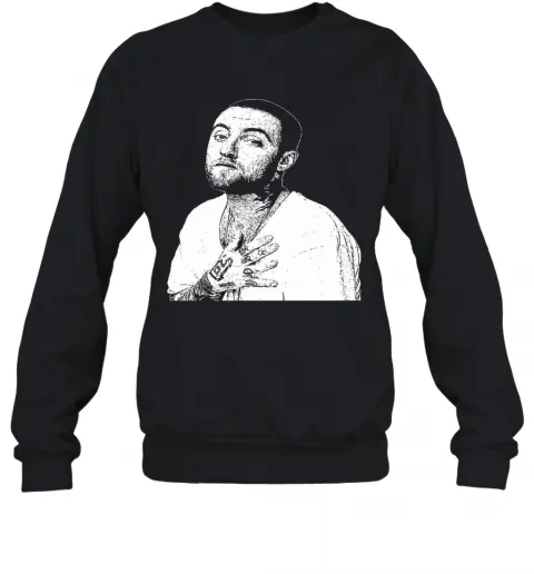 Mac Miller Kids Faces Best Day Ever The Divine Feminine Rap Awesome T-Shirt Classic Mens T-shirt - Image 5