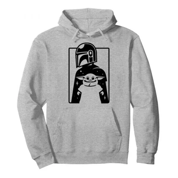Minimal Mando And Grogu The Mandalorian Baby Yoda shirt - Image 6