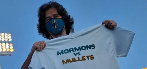 Mullets Vs Mormons 2020 Shirt - Image 2