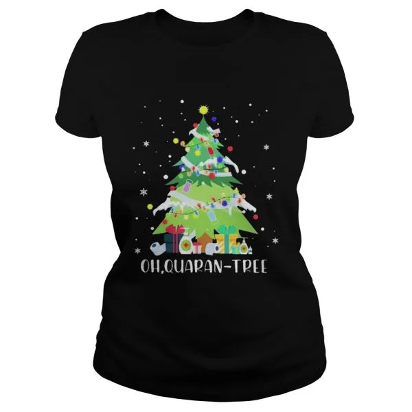 Oh Quaran Tree Christmas Unisex - Image 3