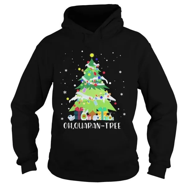 Oh Quaran Tree Christmas Unisex - Image 4