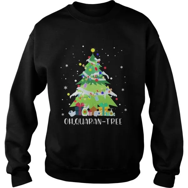 Oh Quaran Tree Christmas Unisex - Image 5