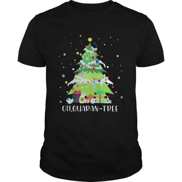 Oh Quaran Tree Christmas Unisex - Image 2