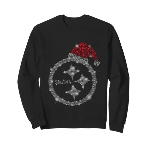 Pittsburgh Steelers Diamond Christmas shirt - Image 5