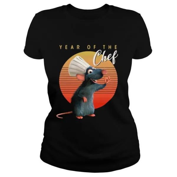 Pixar Ratatouille Remi Year Of The Chef Vintage shirt - Image 2
