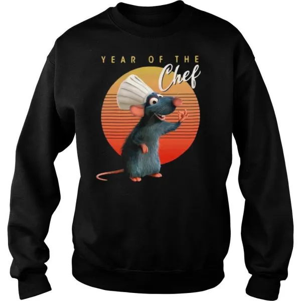 Pixar Ratatouille Remi Year Of The Chef Vintage shirt - Image 4