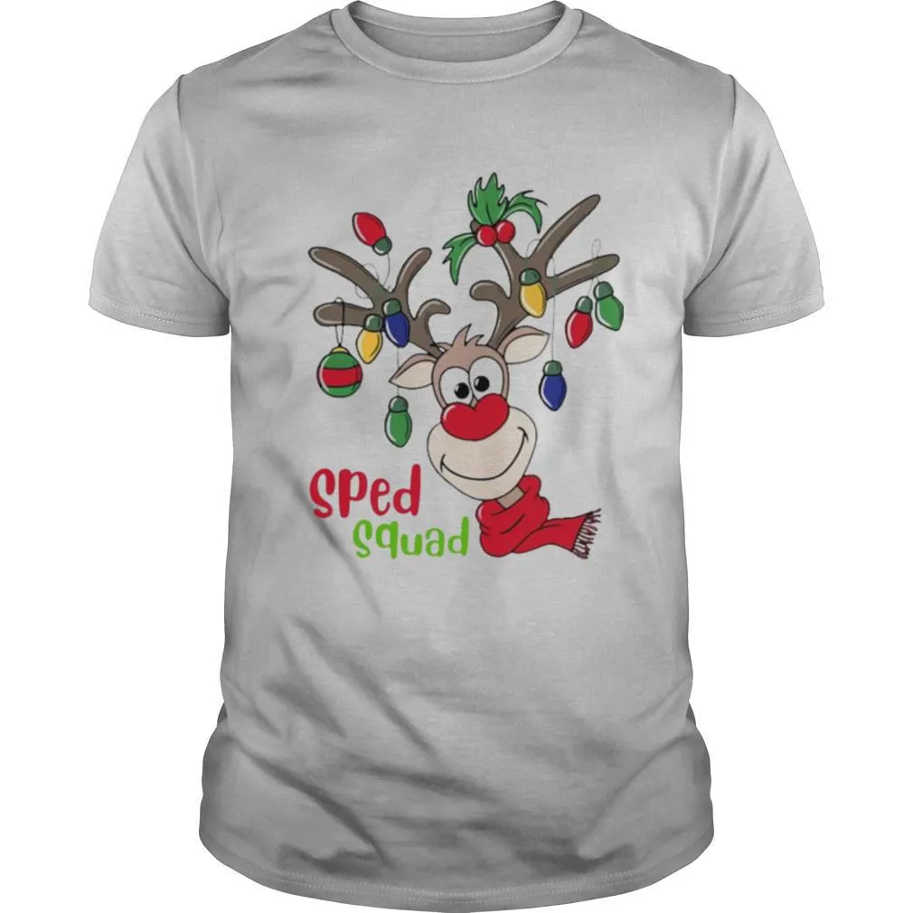 Reindeer Sped Squad Christmas shirt