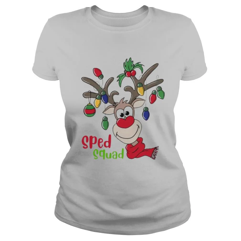 Reindeer Sped Squad Christmas shirt - Image 2