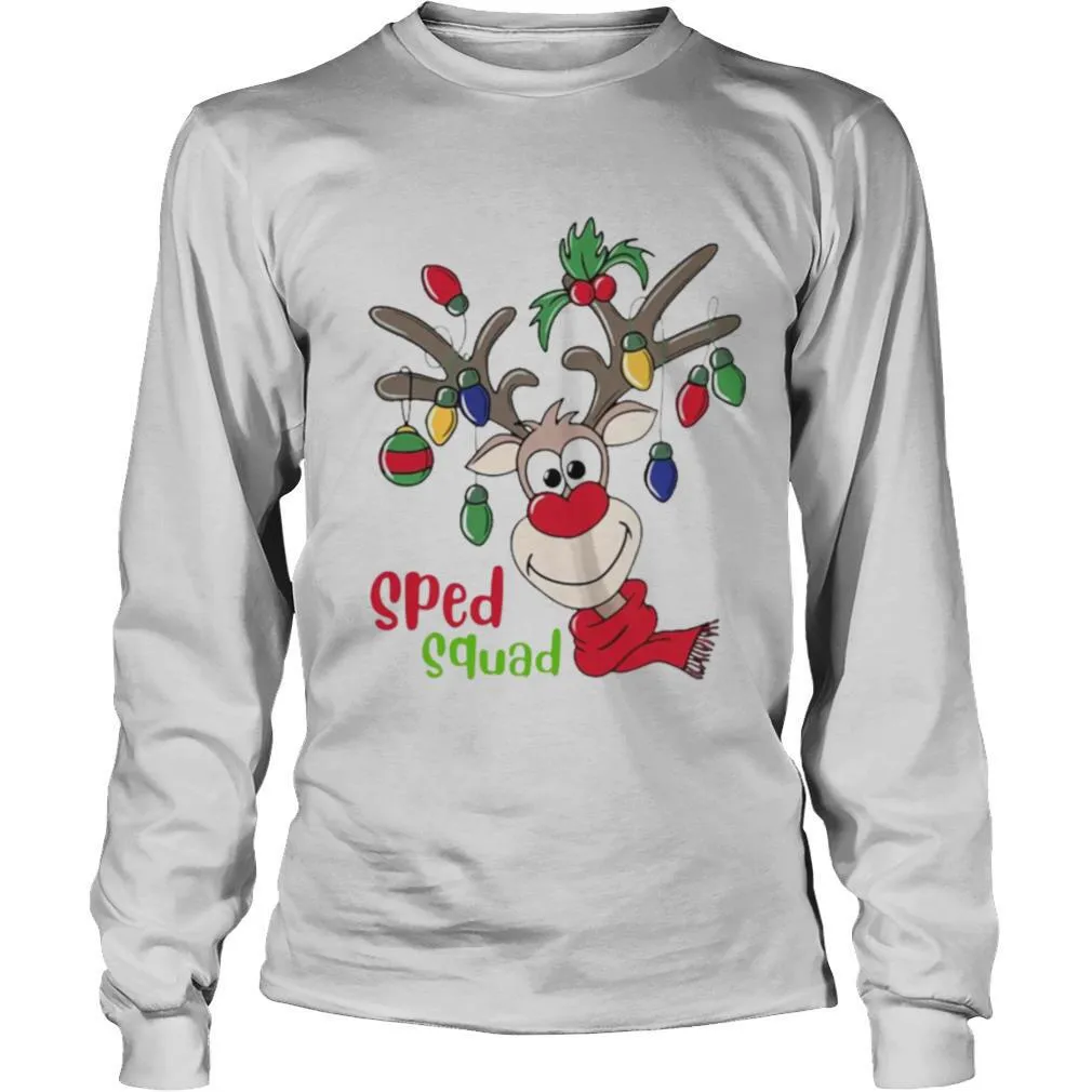 Reindeer Sped Squad Christmas shirt - Image 3