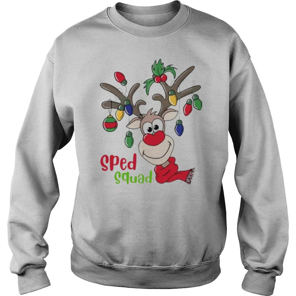Reindeer Sped Squad Christmas shirt - Image 4