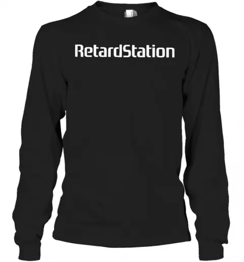 Retardstation T-Shirt Classic Mens T-shirt - Image 4