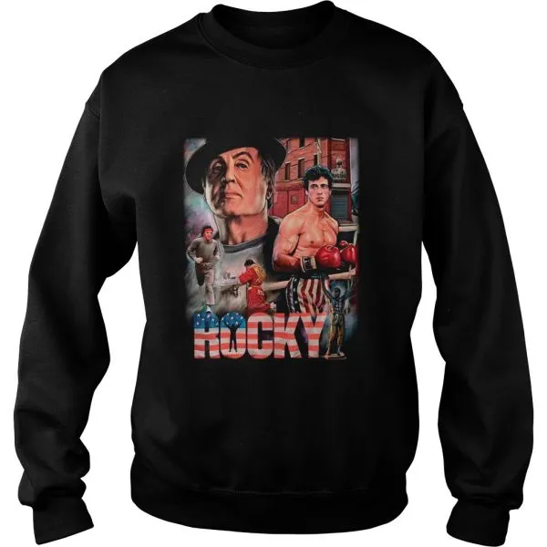 Rocky Balboa American Flag Unisex - Image 5