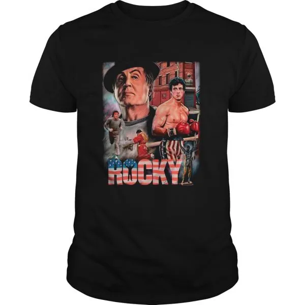 Rocky Balboa American Flag Unisex - Image 2