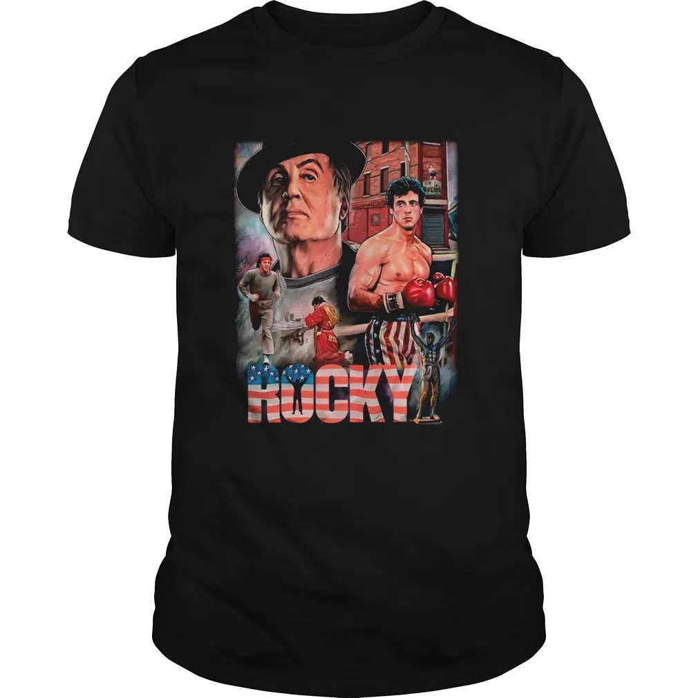 Rocky Balboa American Flag Unisex