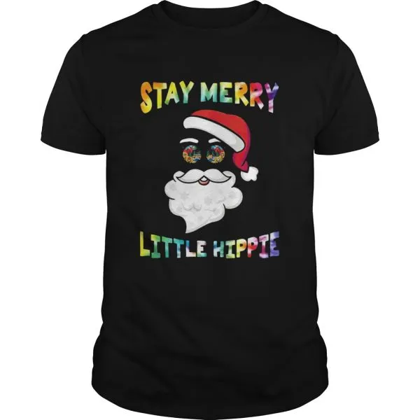 Santa Claus Stay Merry Little Hippie Unisex - Image 2