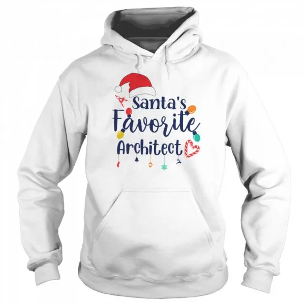Santas favorite architect 2020 shirt - Image 5