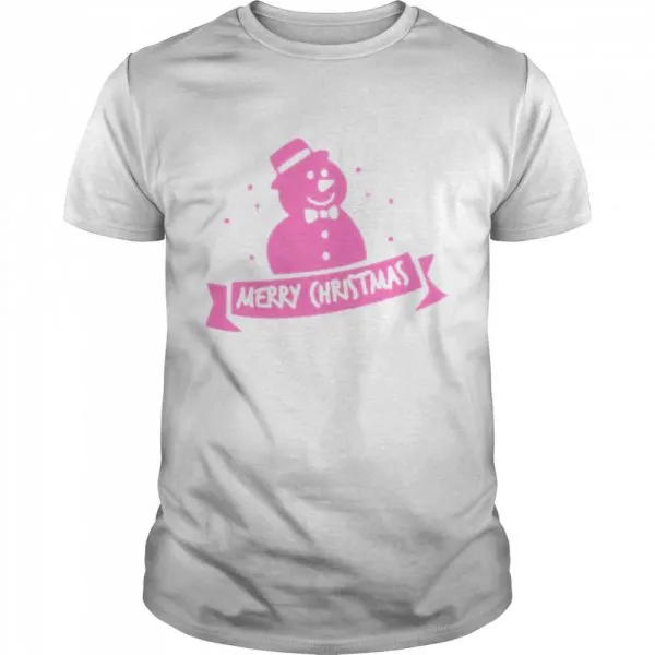 Snowman merry christmas Classic Mens T-shirt - Image 2