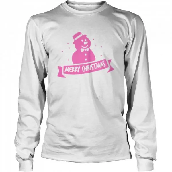 Snowman merry christmas Classic Mens T-shirt - Image 4