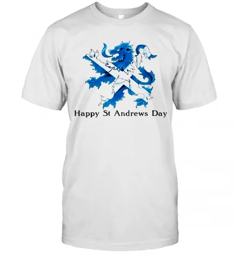 St Andrews Day Celebration Lion T-Shirt Classic Mens T-shirt