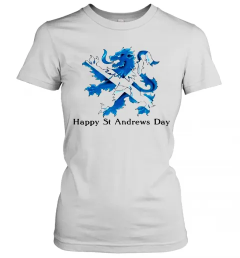 St Andrews Day Celebration Lion T-Shirt Classic Mens T-shirt - Image 3
