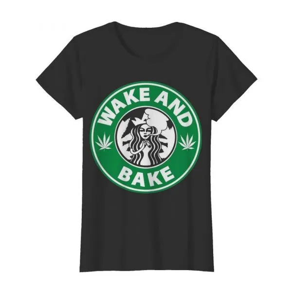 Star Buck Wake And Bake Cannabis shirt - Image 3