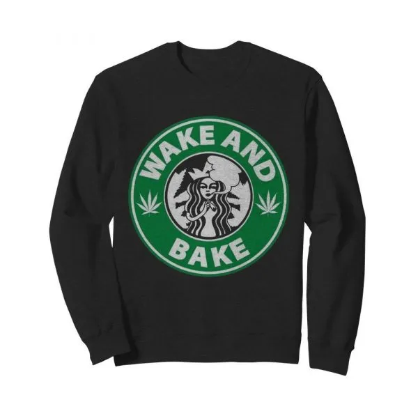Star Buck Wake And Bake Cannabis shirt - Image 5