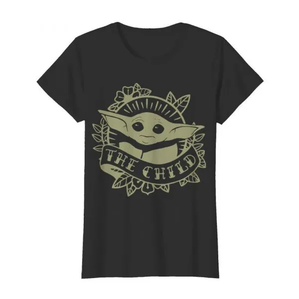 Star Wars The Mandalorian The Child Traditional Portrait shirt - Image 3