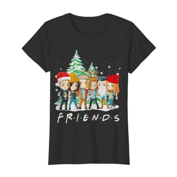 Supernatural Christmas friends shirt - Image 3