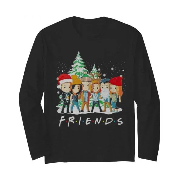 Supernatural Christmas friends shirt - Image 4