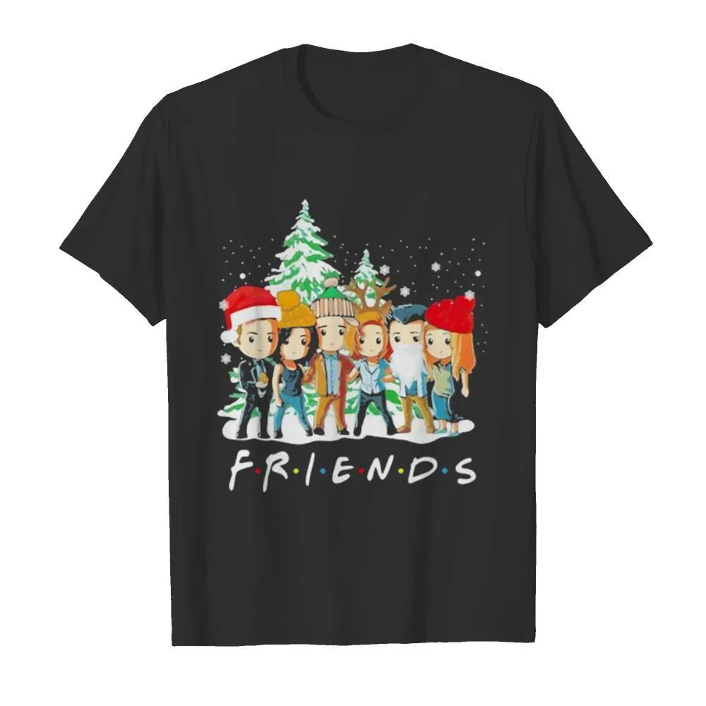 Supernatural Christmas friends shirt
