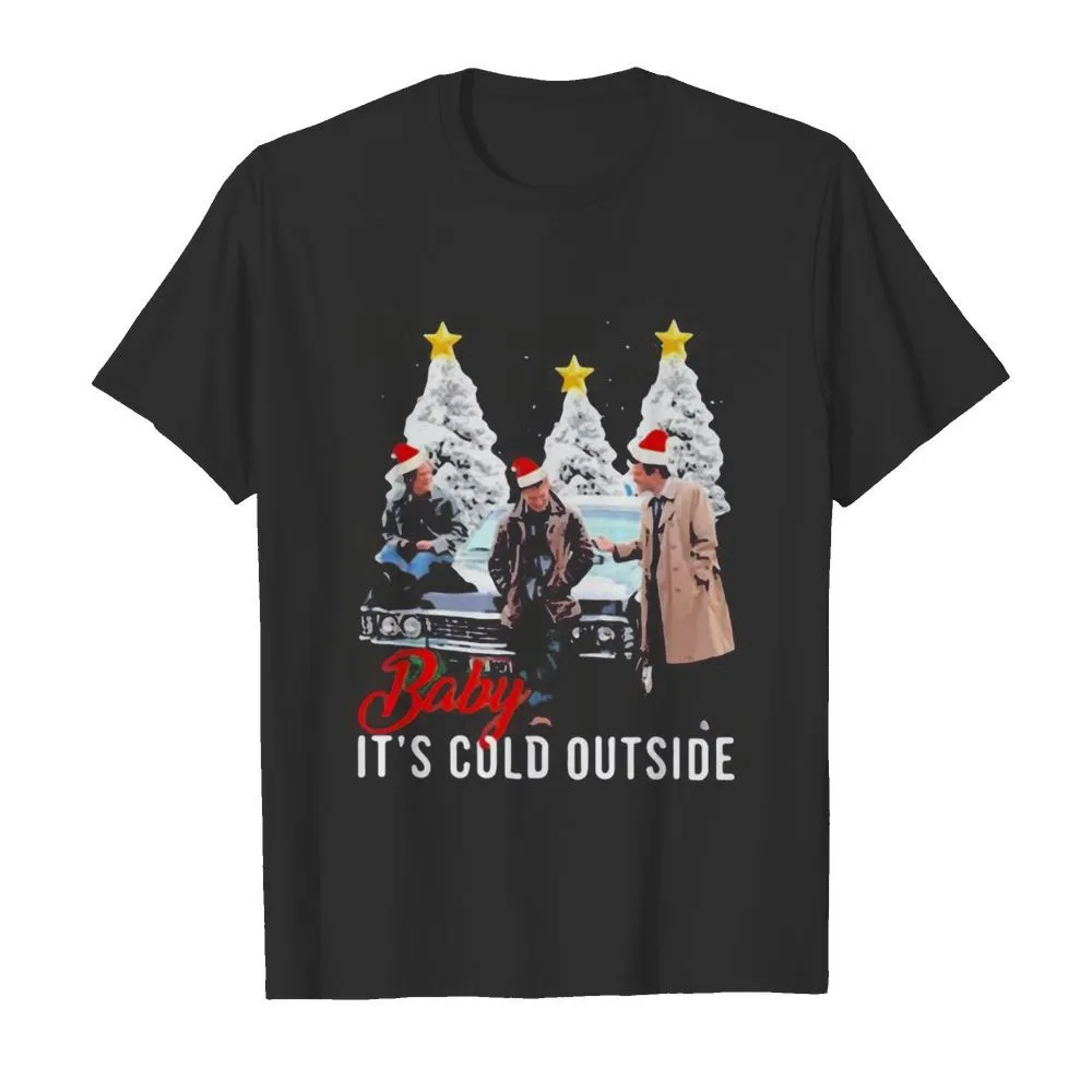 Supernatural baby its cold outside Christmas shirt