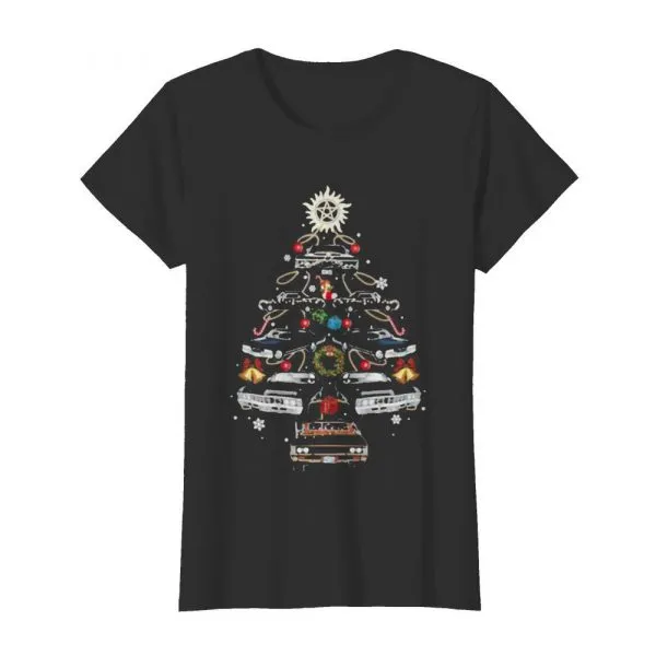 Supernatural christmas tree shirt - Image 3