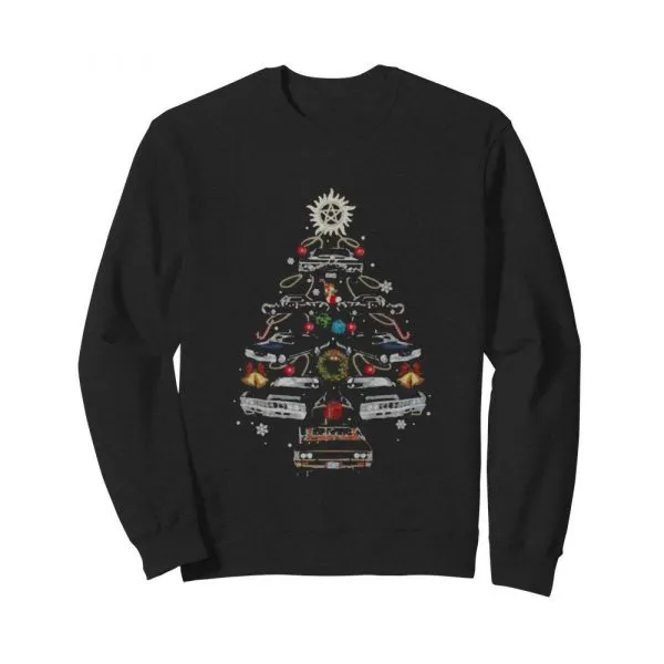 Supernatural christmas tree shirt - Image 5