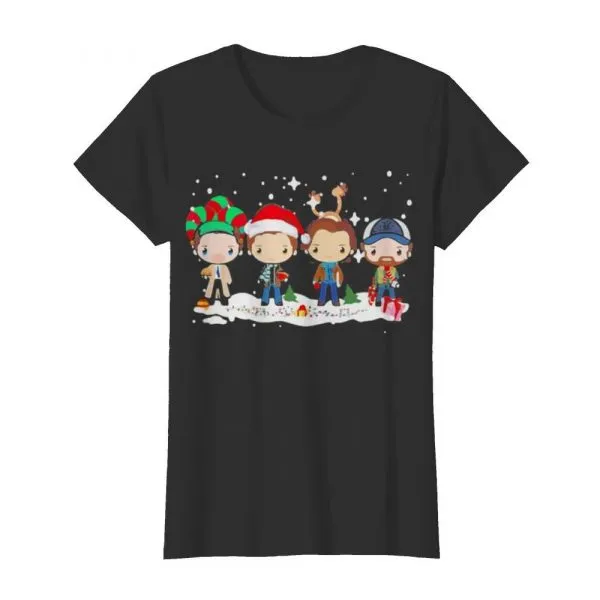 Supernatural merry Christmas shirt - Image 3