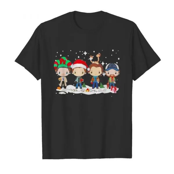 Supernatural merry Christmas shirt - Image 2