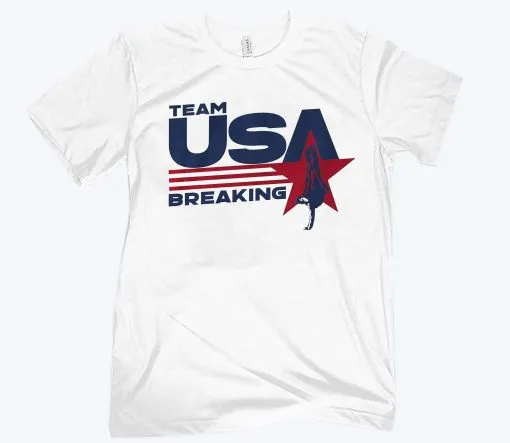 Team USA Breaking Star Tee Shirt - Image 2